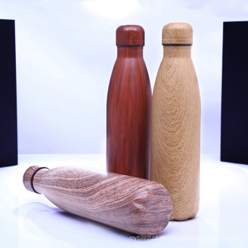 Beliebte hochwertige Mini-Holz-Isolierflasche